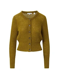 Gilmour Mohair-Alpaca Cardigan
