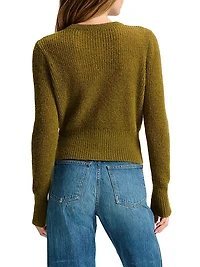 Gilmour Mohair-Alpaca Cardigan