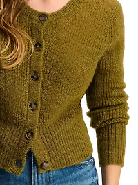 Gilmour Mohair-Alpaca Cardigan