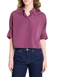 Next Ex Boxy Cotton Blouse