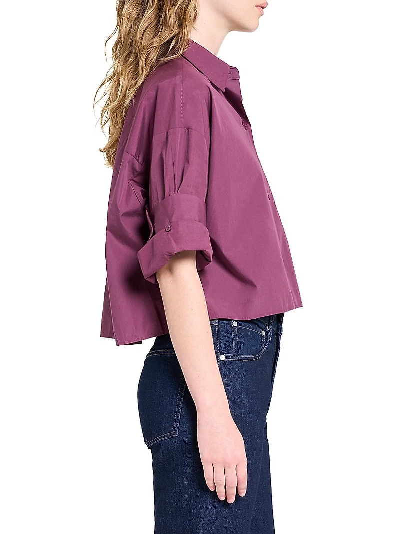 Next Ex Boxy Cotton Blouse