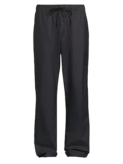 Cotton Poplin Pajama Pants