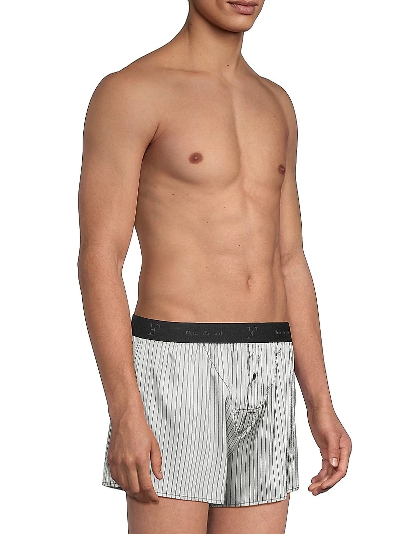 Stretch-Silk Boxer Shorts