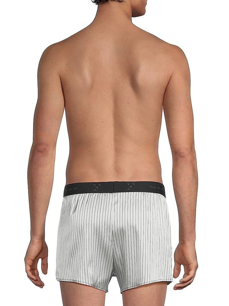 Stretch-Silk Boxer Shorts