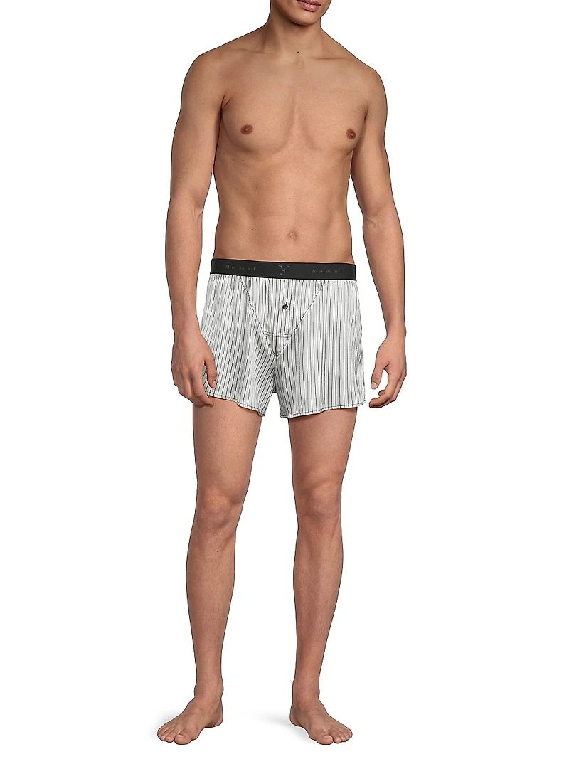 Stretch-Silk Boxer Shorts