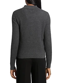 Jorden Cashmere Polo Top