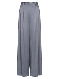 Avery Tailored Wool Straight-Leg Pants