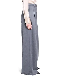 Avery Tailored Wool Straight-Leg Pants