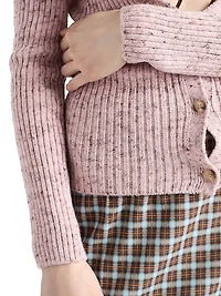 Ribbed Knit Cardigan