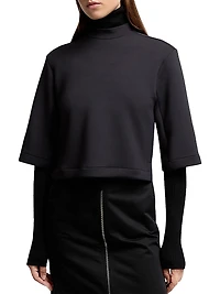 Moncler x EE72 by Edward Enninful Crewneck T-Shirt Neoprene