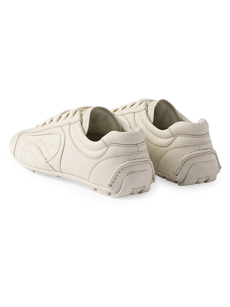 Montecarlo Re-Edition 2005 Antiqued Nappa Leather Sneakers