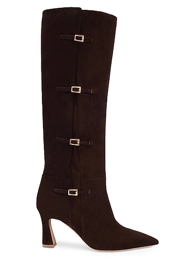 Nolan 70MM Suede Knee-High Boots