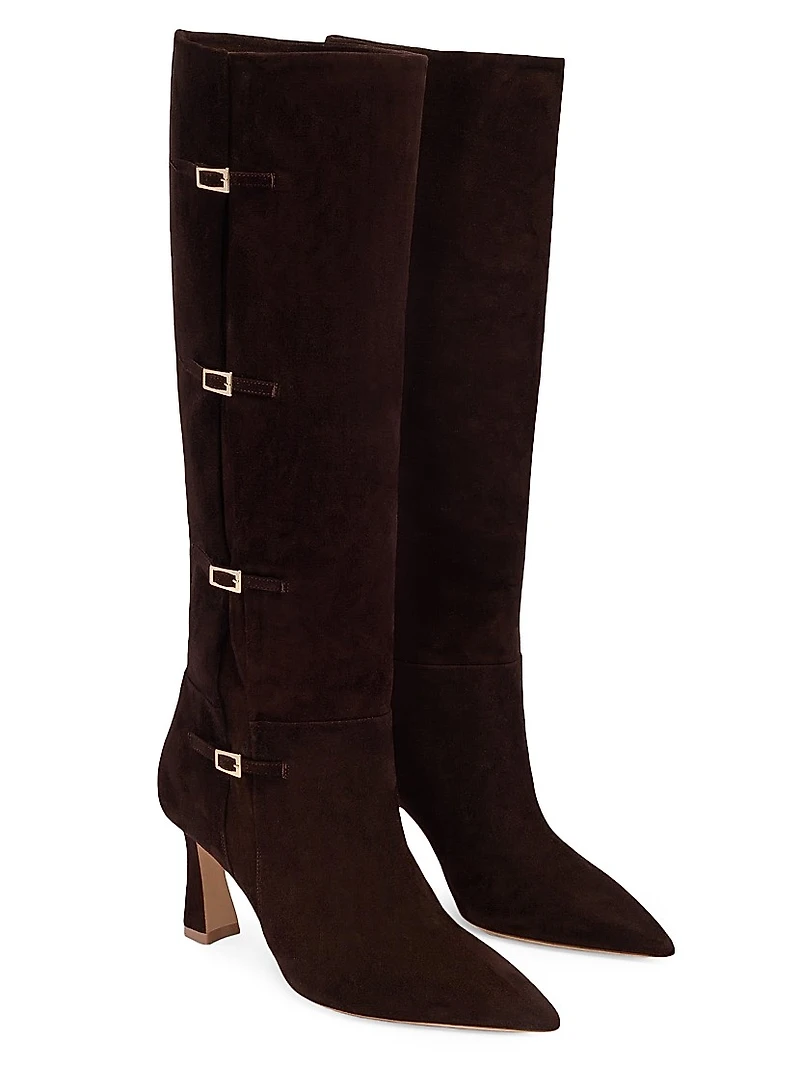 Nolan 70MM Suede Knee-High Boots