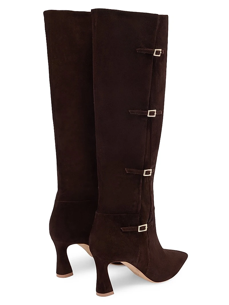 Nolan 70MM Suede Knee-High Boots