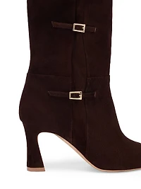 Nolan 70MM Suede Knee-High Boots