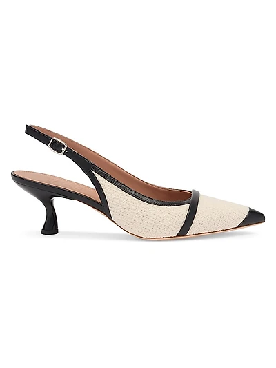 Jama 45MM Boucle Slingback Pumps
