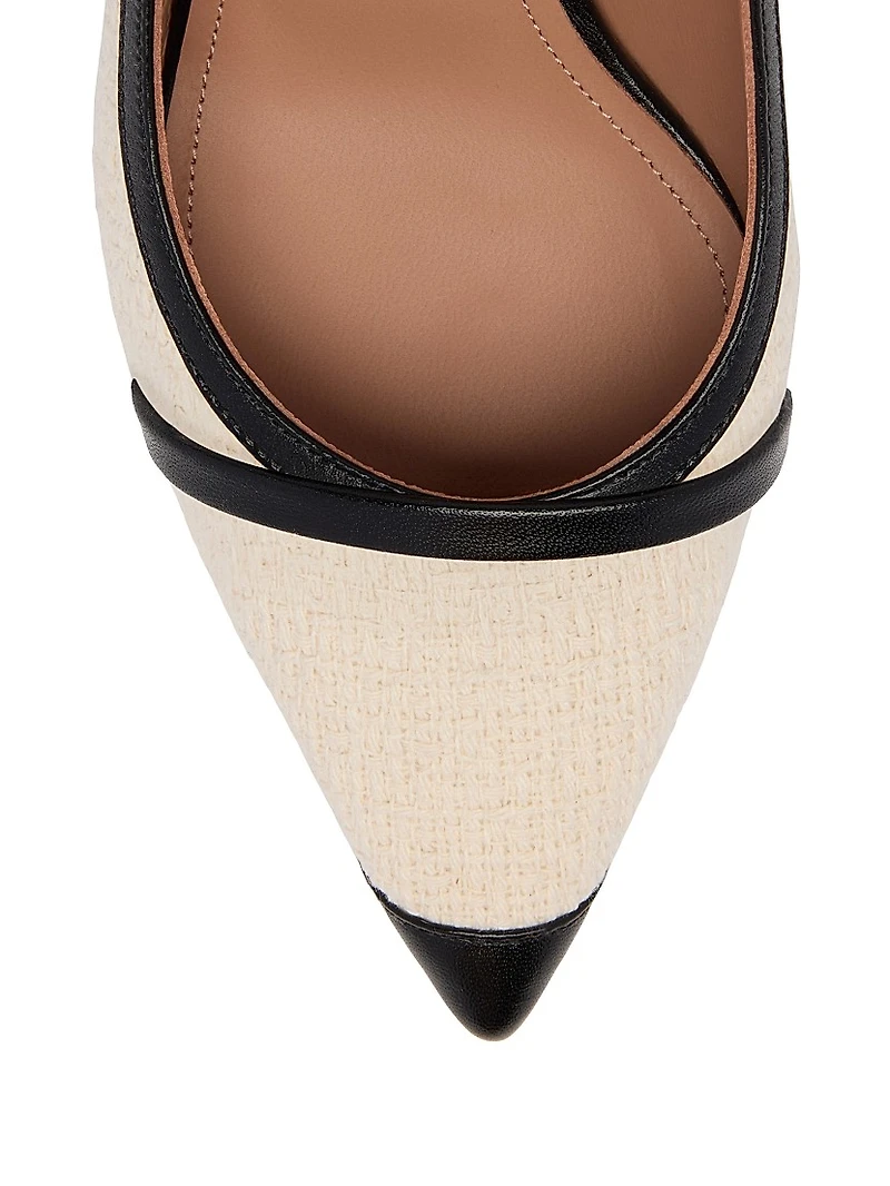 Jama 45MM Boucle Slingback Pumps
