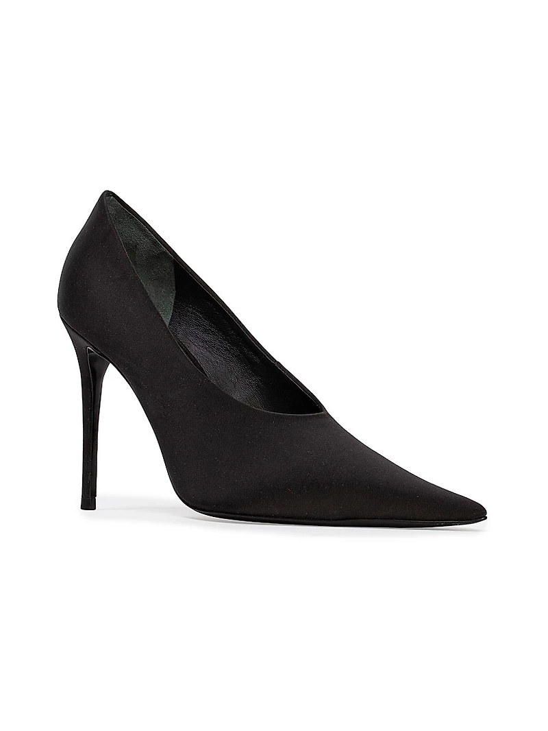 Jona 100MM Satin Pumps