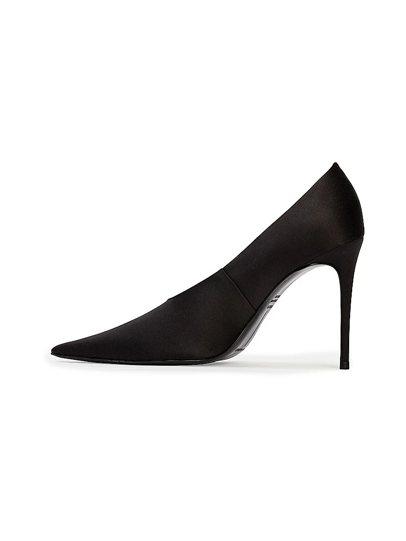 Jona 100MM Satin Pumps