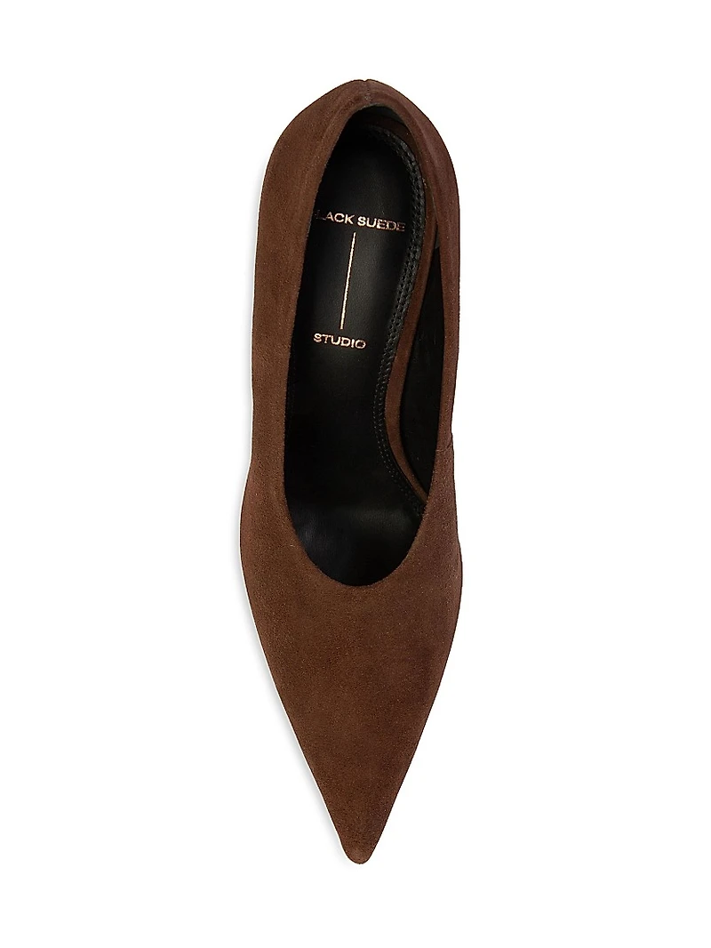 Jona 100MM Suede Pumps