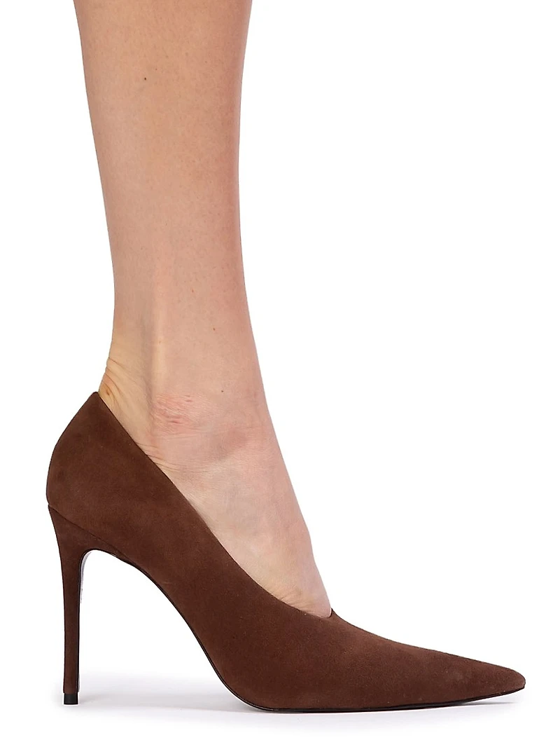 Jona 100MM Suede Pumps