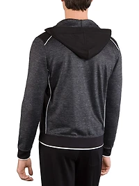 Hooded Full Zip Sweater