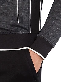 Hooded Full Zip Sweater