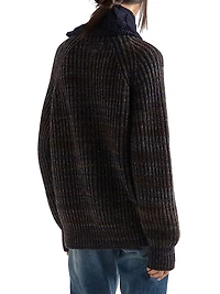 Mouliné Wool Cardigan