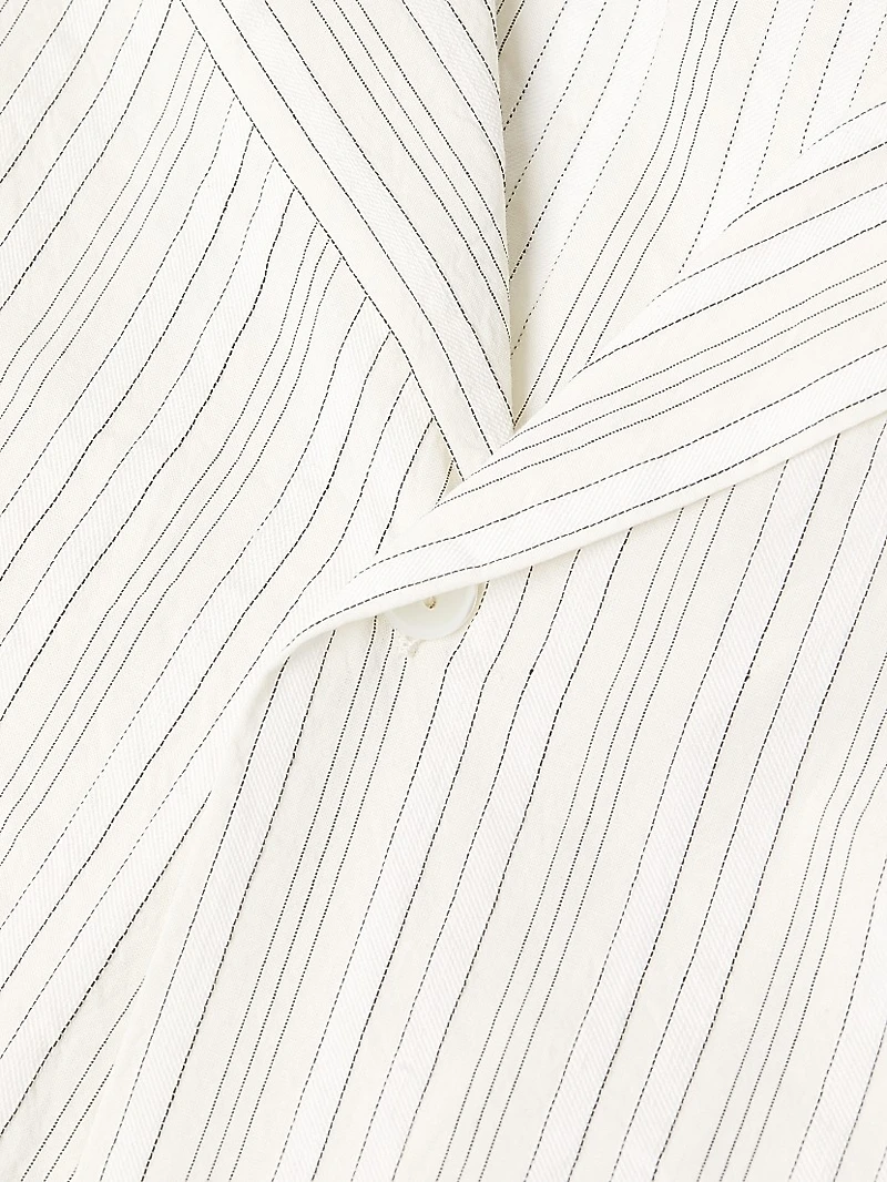 Regular-Fit Cotton-Linen Camp Shirt