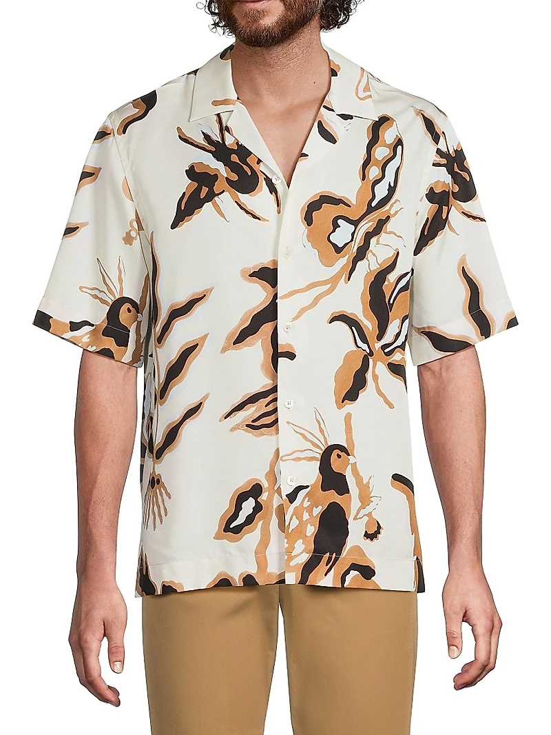 Bohemia Floral Camp Shirt