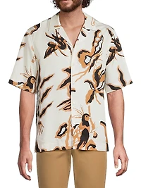 Bohemia Floral Camp Shirt