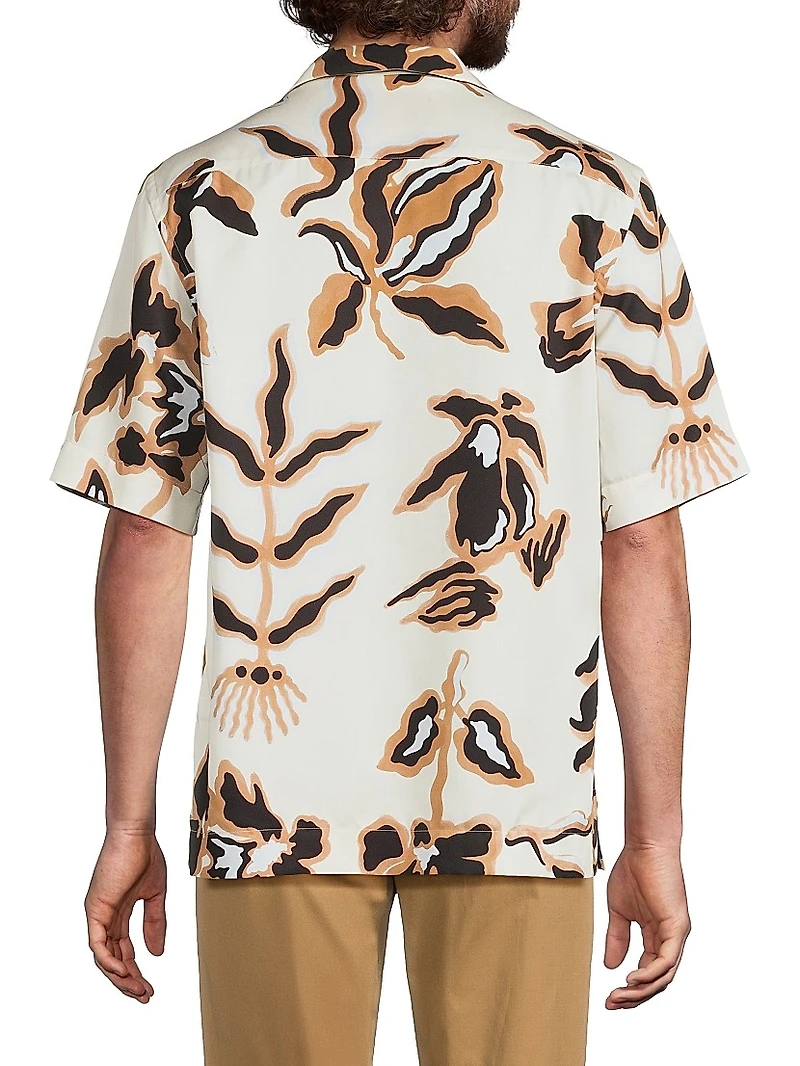 Bohemia Floral Camp Shirt