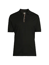 Cotton Pique Polo Shirt