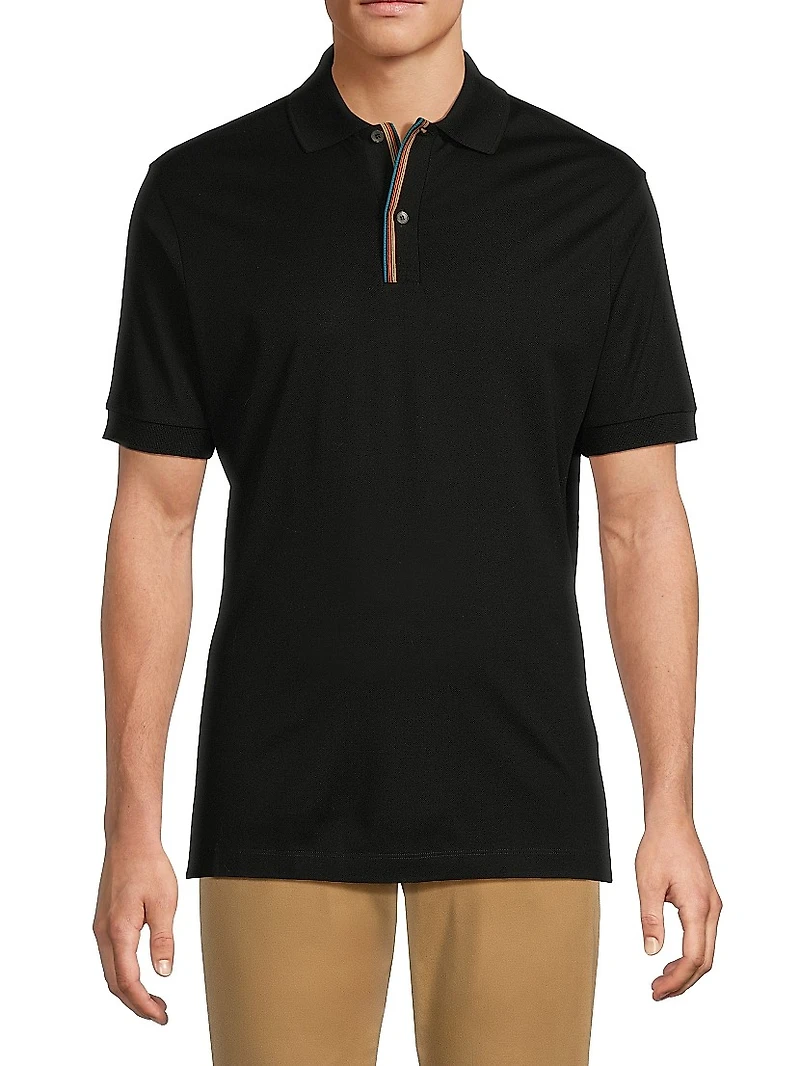 Cotton Pique Polo Shirt