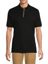 Cotton Pique Polo Shirt