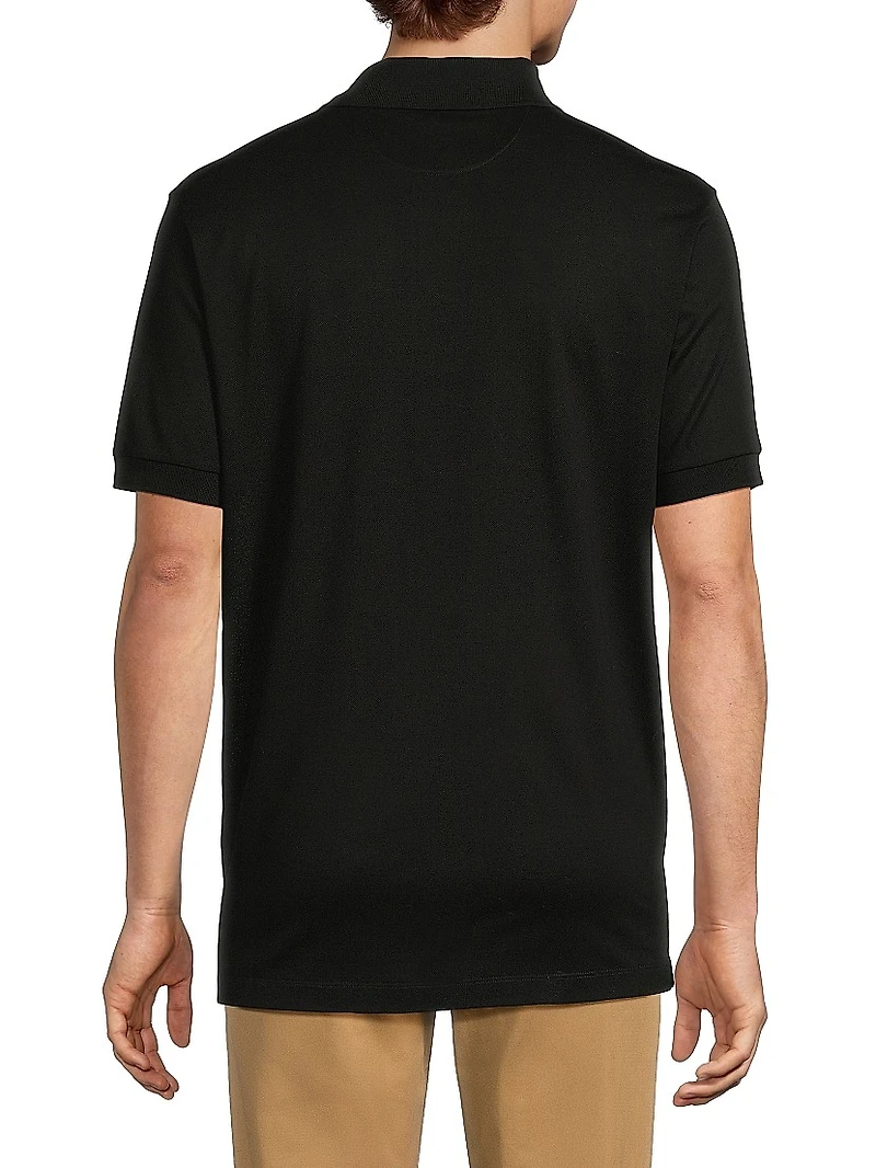 Cotton Pique Polo Shirt