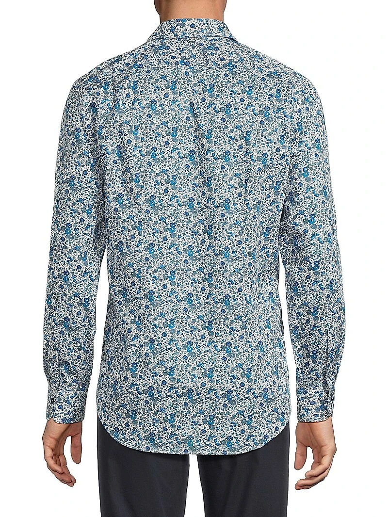 Liberty Floral Tailored-Fit Shirt