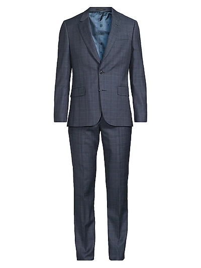 Soho Check Wool Suit