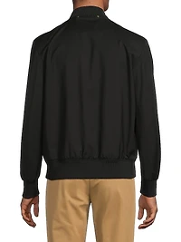 Wool Regular-Fit Bomber Jacket