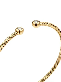 Petite Modern Renaissance Cablespira Bracelet 18K Yellow Gold