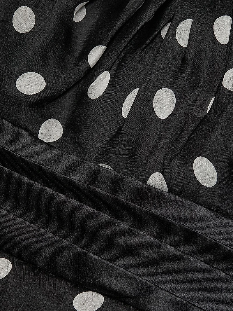 Polka Dot Organza Ballgown