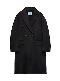 Double-Breasted Double Cashwool Coat