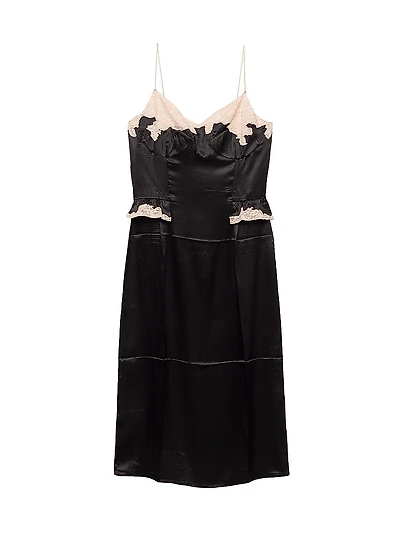 Silk and Lace Dress