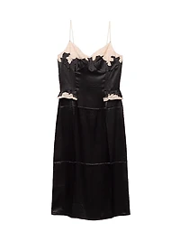 Silk and Lace Dress