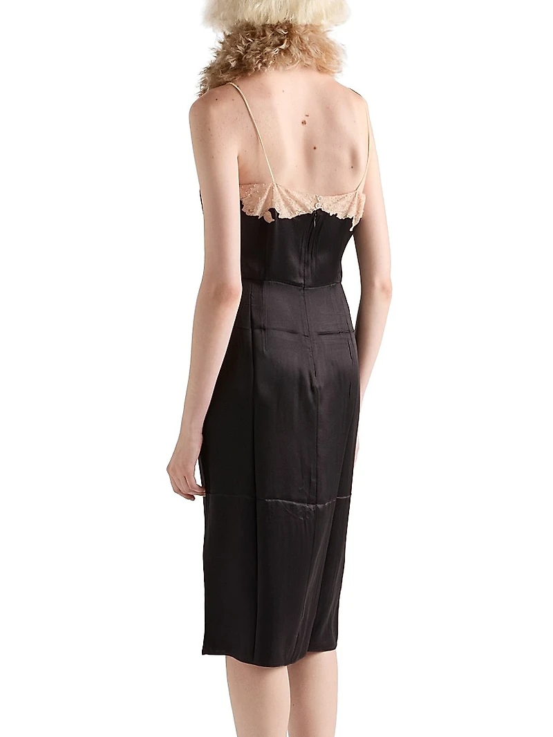 Silk and Lace Dress