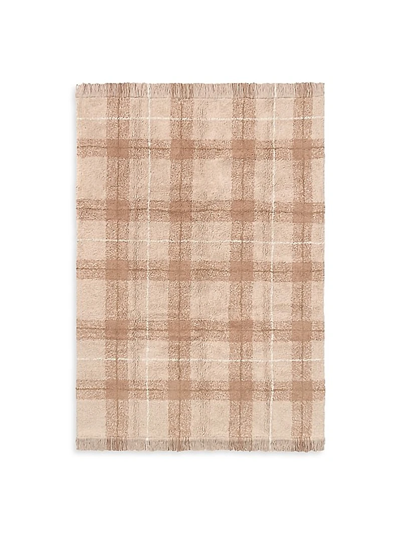 Washable Tartan Rug