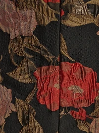 Floral Jacquard Sheath Dress