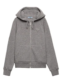 Cashmere Hooded Cardigan