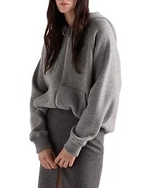 Cashmere Hooded Cardigan