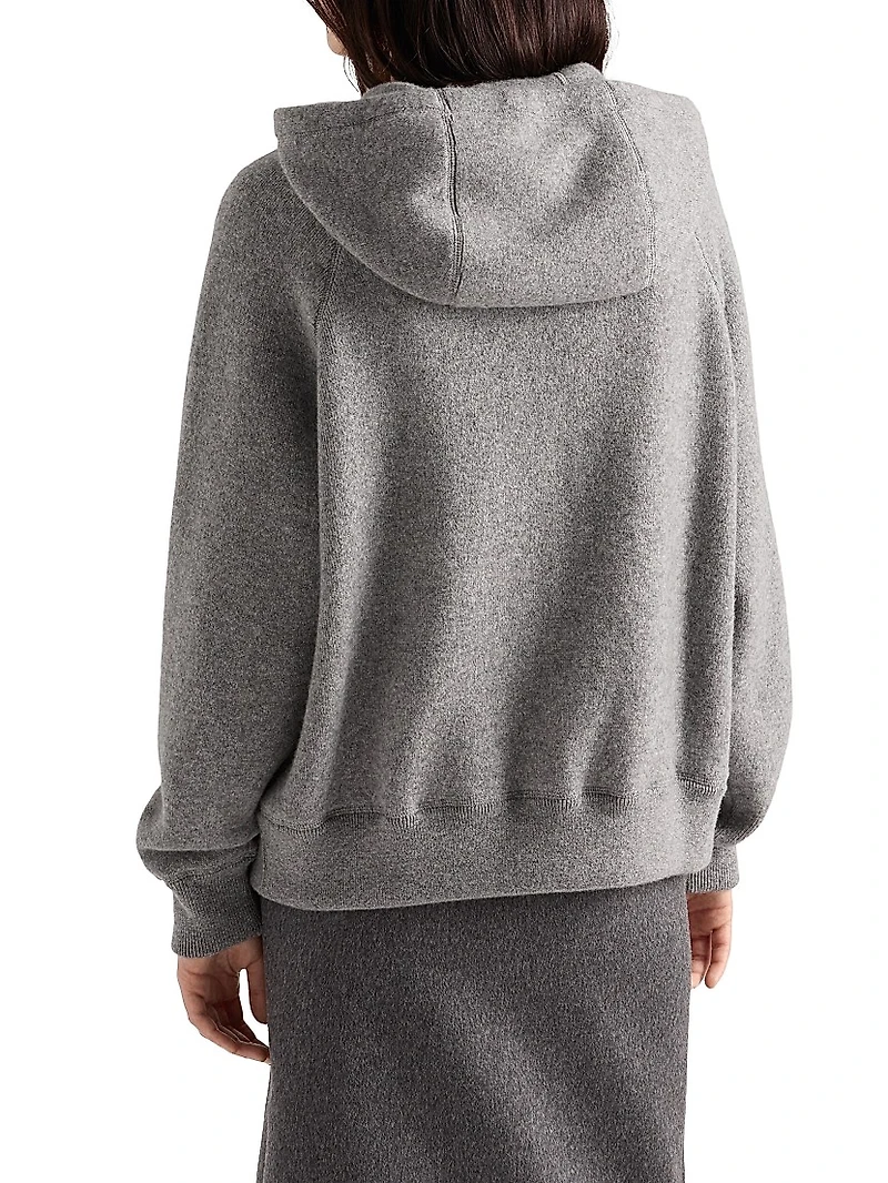 Cashmere Hooded Cardigan